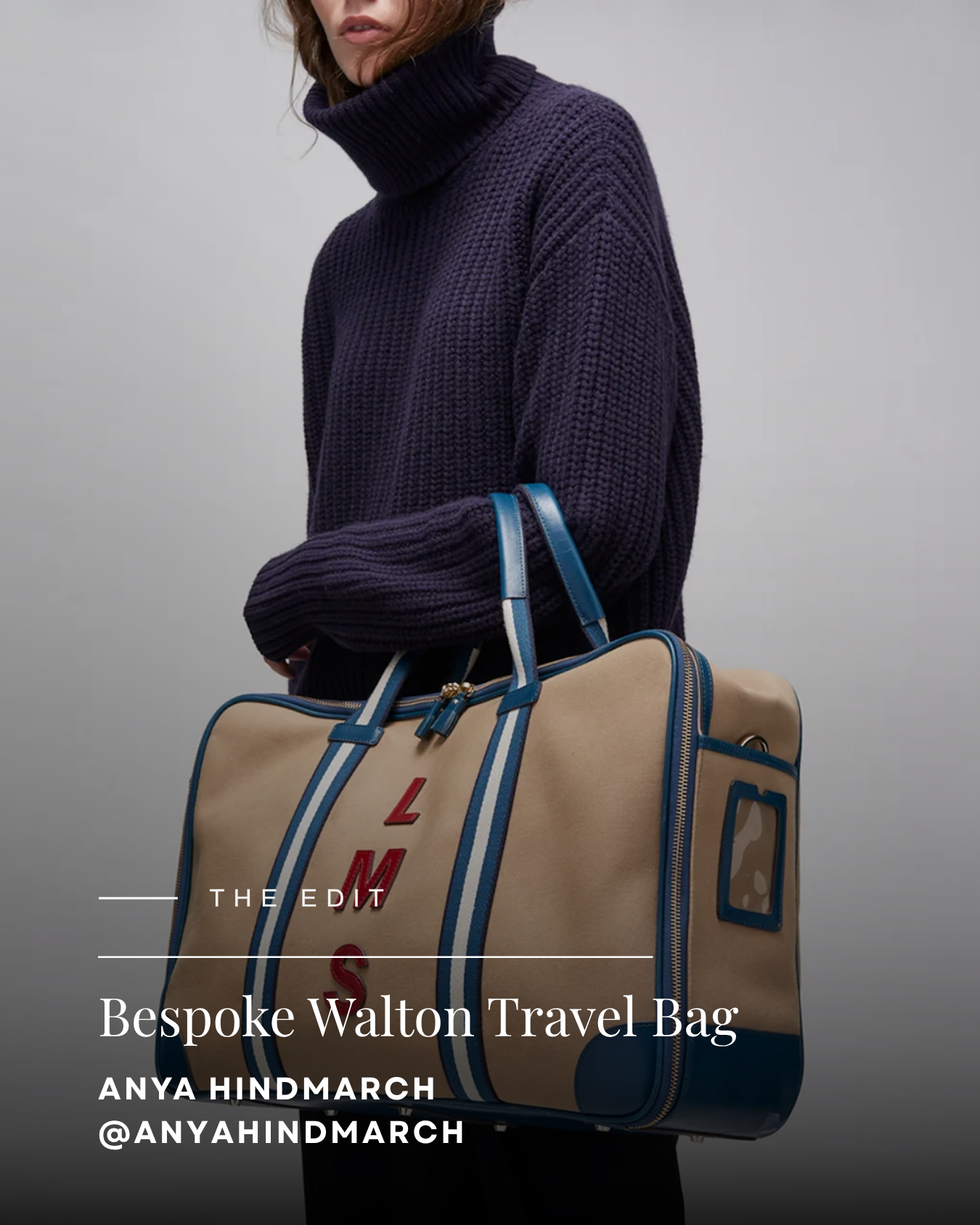 Anya Hindmarch Bespoke Walton Travel Bag